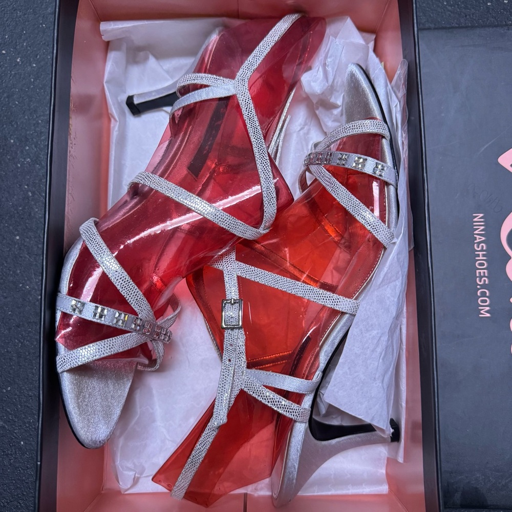 Nina Silver Heels Dressy